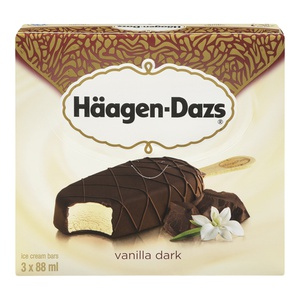Haagen Dazs Bar Vanilla Dark Chocolate