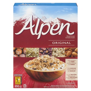 Alpen Original Muesli Cereal