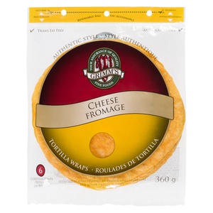 Grimm's Cheese Tortilla Wraps 10"