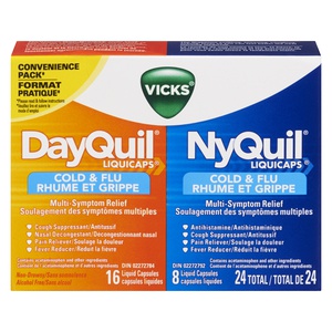 Dayquil Nyquil Cold & Flu Liquid Caps