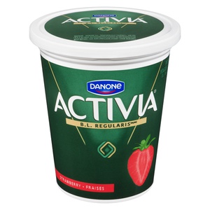 Danone Activia Strawberry Yogurt