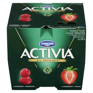 Danone Activia Raspberry/Strawberry Yogurt