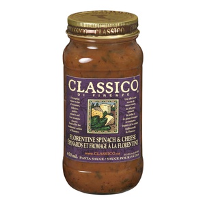 Classico Sauce Florentine Spinach Cheese
