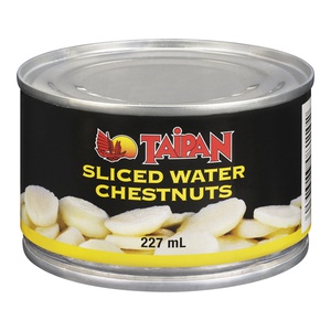 Taipan Water Chestnuts Sliced