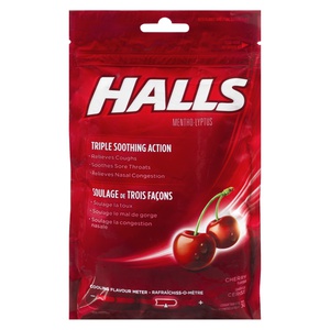 Halls Relief Cherry Lozenges