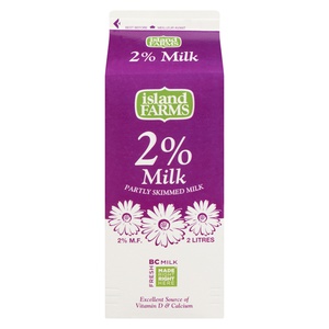Island Farms Milk 2% CTN