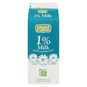 Island Farms Milk 1% CTN