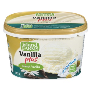 Island Farms Vanilla Plus Ice Cream French Vanilla
