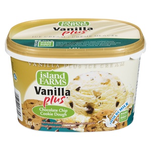 Island Farms Vanilla Plus Chocolate Chip Cookie Dough