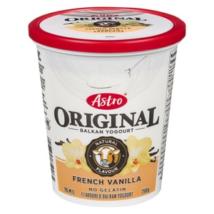 Astro Yogurt Balkan Style Natural French Vanilla