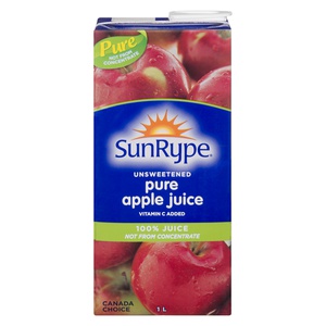 Sun-Rype Apple Juice Blue Label