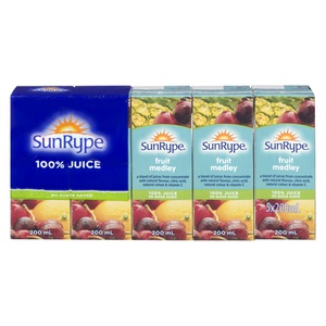Sun-Rype 100% Juice Fruit Medley