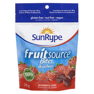 Sun Rype Fruit Source Bites Strawberry