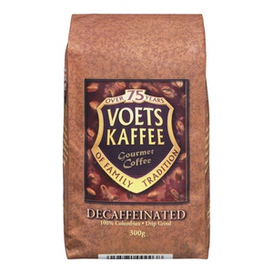 Voets Kaffee 100% Colombian Decaffeinated Drip Grind Coffee