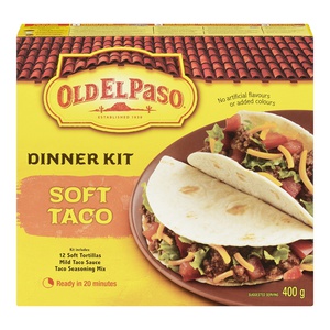 Old El Paso Soft Taco Dinner Kit