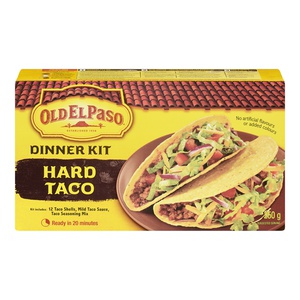 Old El Paso Dinner Kit Hard Taco