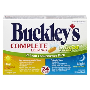 Buckleys Complete Liquid Gels Conveince Pack