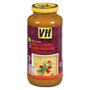 Vh Coconut Red Curry Simmering Sauce