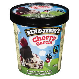 Ben & Jerrys Cherry Garcia Ice Cream