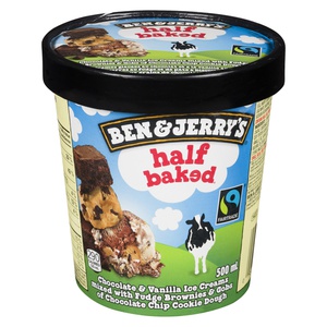 Ben & Jerrys Half Baked Ice Cream