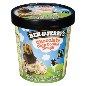 Ben & Jerrys Chocolate Chip Cookie Dough Ice Cream