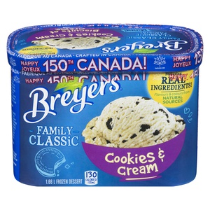 Breyers Classic Cookies & Cream Ice Cream