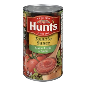 Hunts Tomato Sauce Onion Herbs & Spices