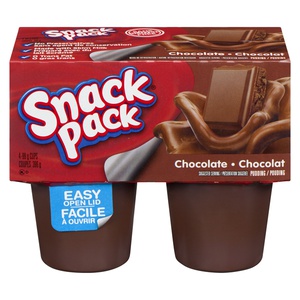Hunts Pudding Snack Pack  Chocolate