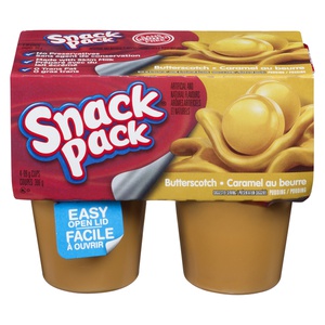 Hunts Pudding Snack Pack Butterscotch