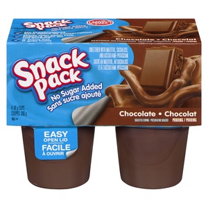 Hunts Pudding Snack Pack Nsa Chocolate