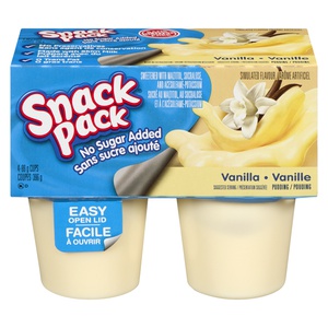 Hunts Pudding Snack Pack Nsa Vanilla