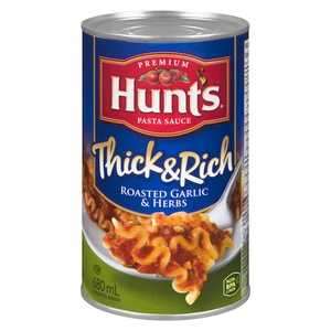 Hunts Thick & Rich Pasta Sauce Roasted Garlic & Herbs