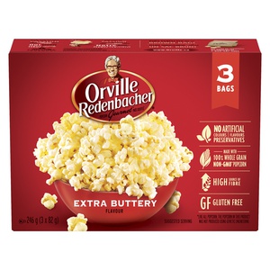 Orville Redenbachers Extra Buttery Popcorn