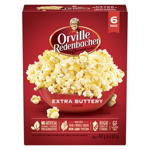 Orville Redenbacher Extra Buttery Pop Up Bowl Popcorn