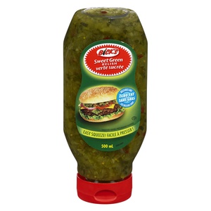Bicks Sweet Green Relish Easy Squeeze