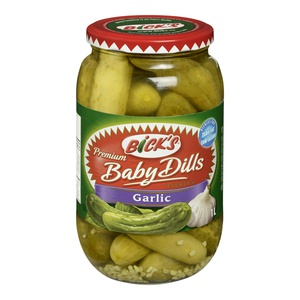 Bicks Premium Garlic Baby Dills Pickles