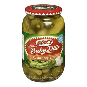 Bicks Premium Baby Dill Pickles Kosher