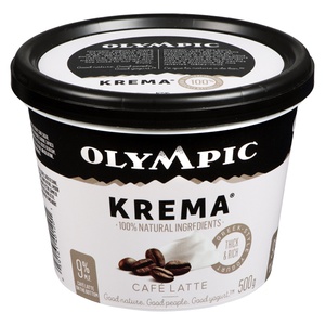 Olympic Krema Greek Style Yogurt Caffe Latte