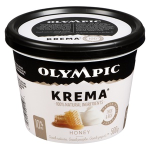 Olympic Krema Greek Style Yogurt Honeylicious