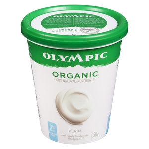 Olympic Organic Yogurt N/F Plain