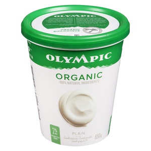 Olympic Organic Yogurt 2% Plain