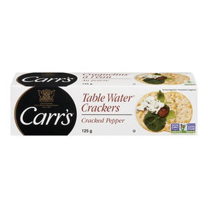 Carrs Table Water Crackers Cracked Pepper