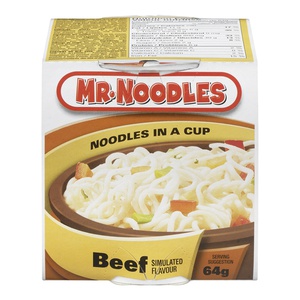 Mr Noodles Cup Beef