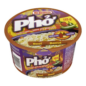 Mr Noodles Pho Beef Noodle Soup Bowl