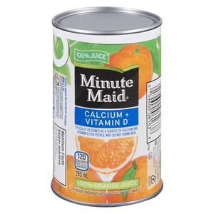 Minute Maid 100% Orange Juice Calcium + Vitamin D