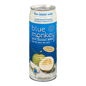 Blue Monkey Pure Coconut Water W/ Pulp