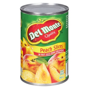 Del Monte Peach Slices in Fruit Juice
