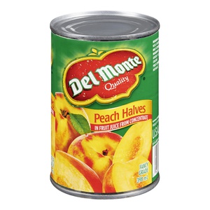 Del Monte Peach Halves in Fruit Juice