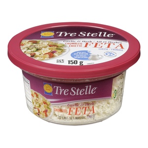 Tre Stelle Feta Cheese With Garlic and Herbs