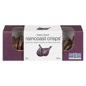 Lesley Stowes Raincoast Crisps Fig and Olive